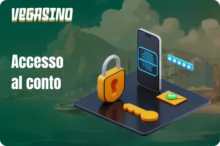 Accesso al conto Vegasino