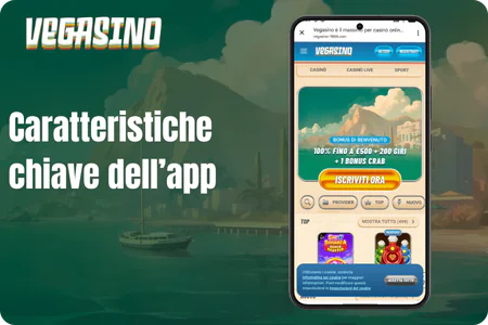 Caratteristiche chiave dell’app
